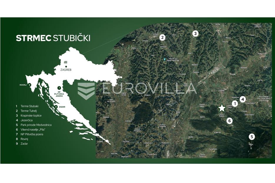 Zemljište Na prodaju -  Stubičke Toplice