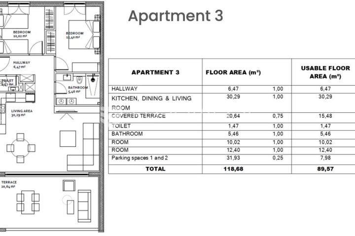 Appartement À vendre - Zadarska Nin - foto 3/3