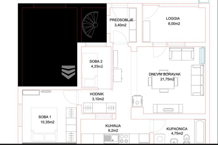 Apartmán Na prodej - Grad Zagreb Maksimir - foto 2/9