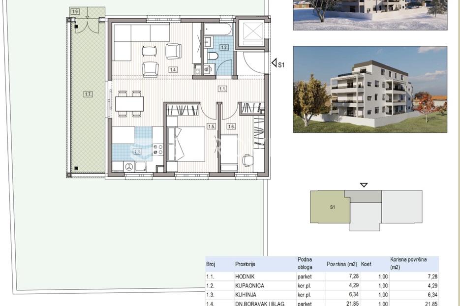 Appartamento In vendita - Grad Zagreb Sesvete