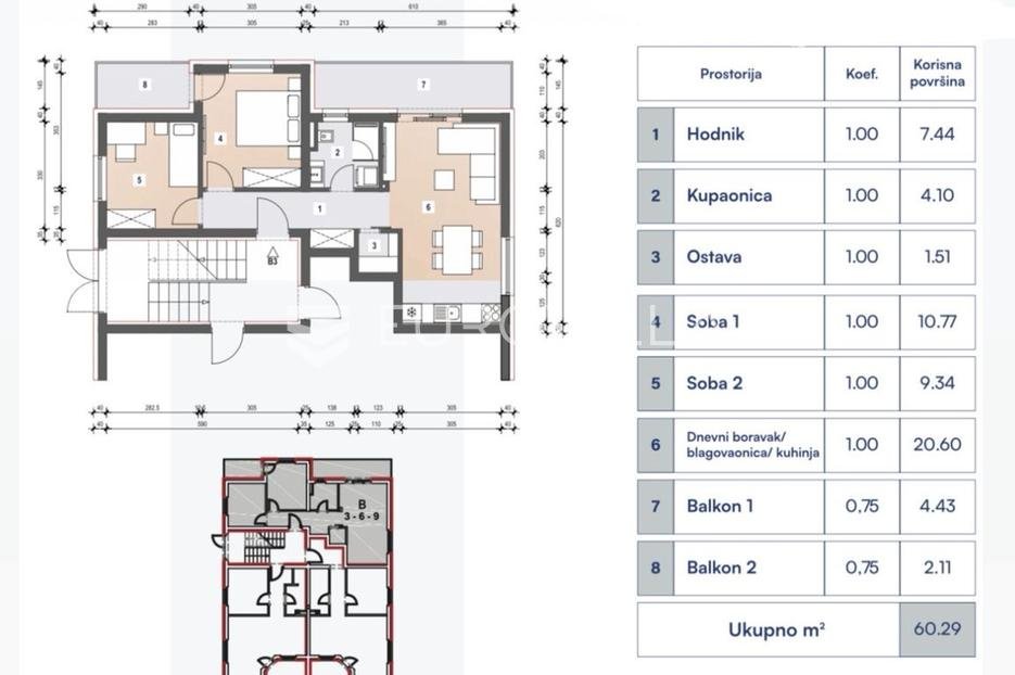 Apartma Naprodaj - Brodsko-posavska Slavonski Brod