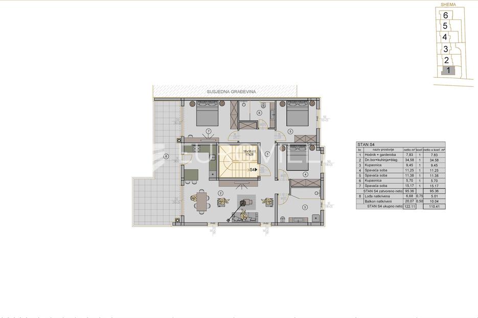 Apartment Zu verkaufen -  Pula