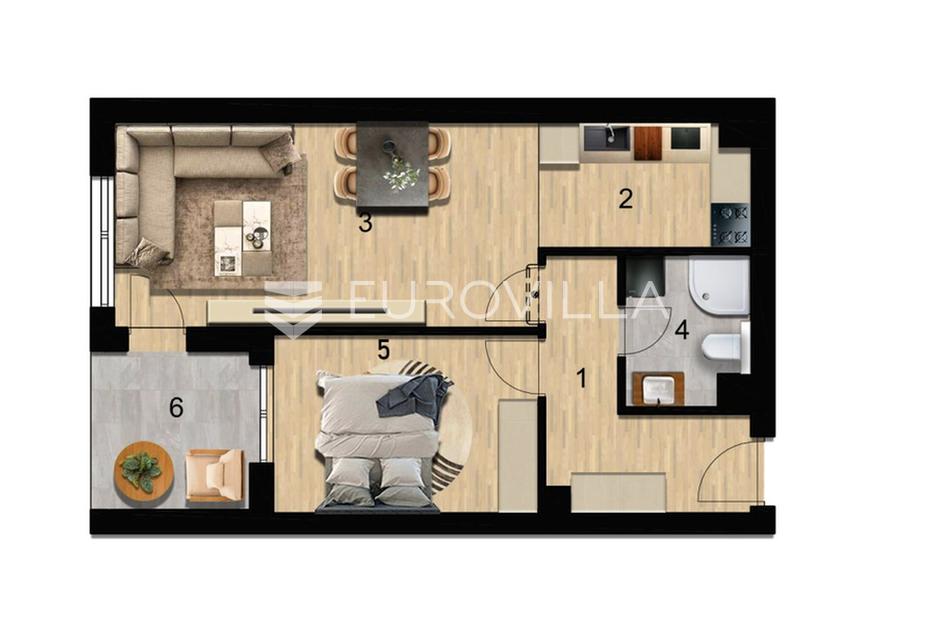 Appartement À vendre - Grad Zagreb Peščenica - Žitnjak