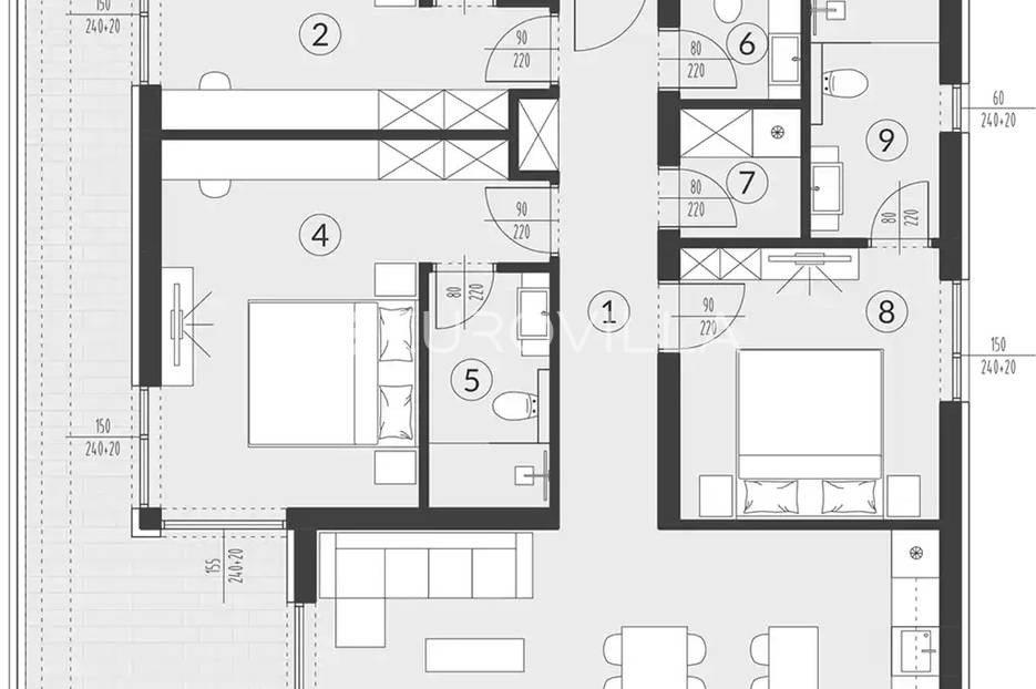 Apartmán Na predaj -  Medulin