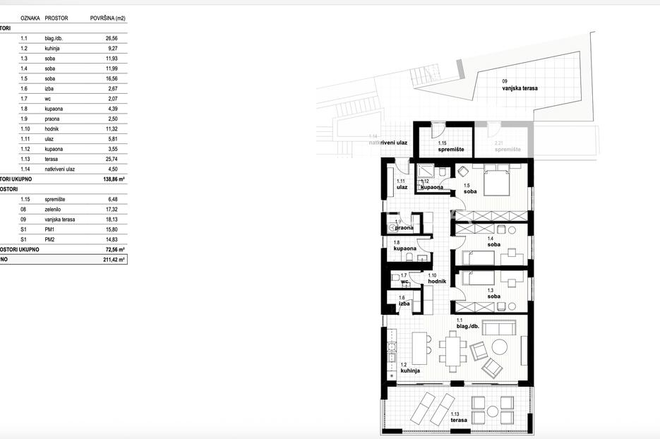 Apartmán Na predaj -  Kostrena