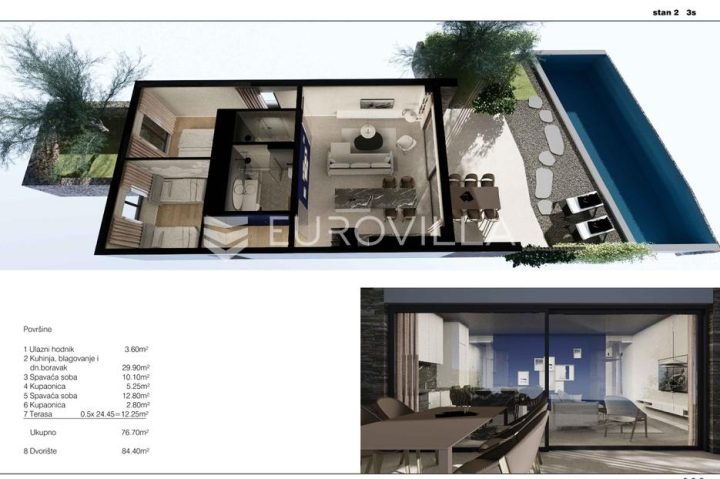 Apartment Zu verkaufen - Zadarska Povljana - foto 4/9