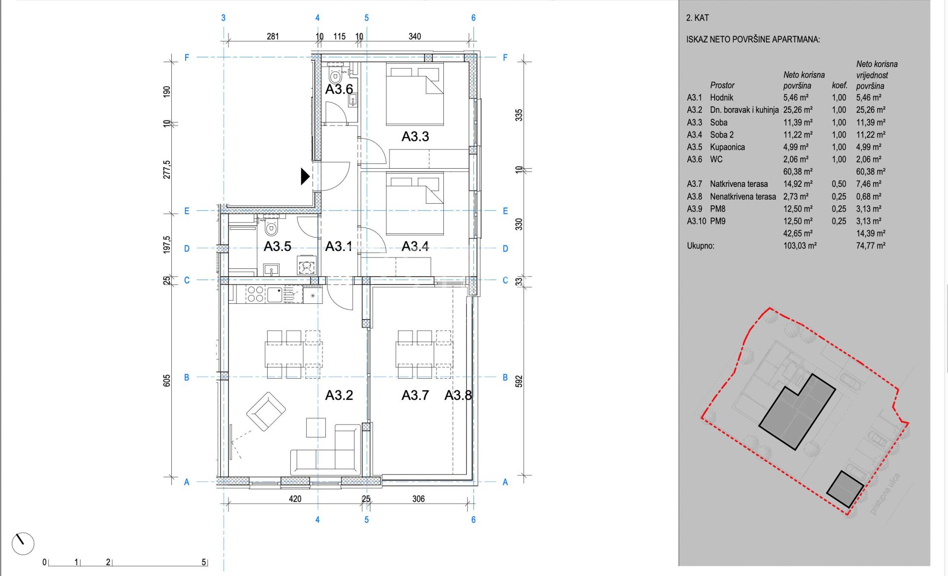 Apartma Naprodaj - LIČKO-SENJSKA Novalja