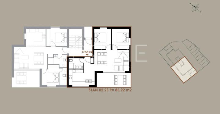Apartment Zu verkaufen - Zadarska Zadar - foto 3/8