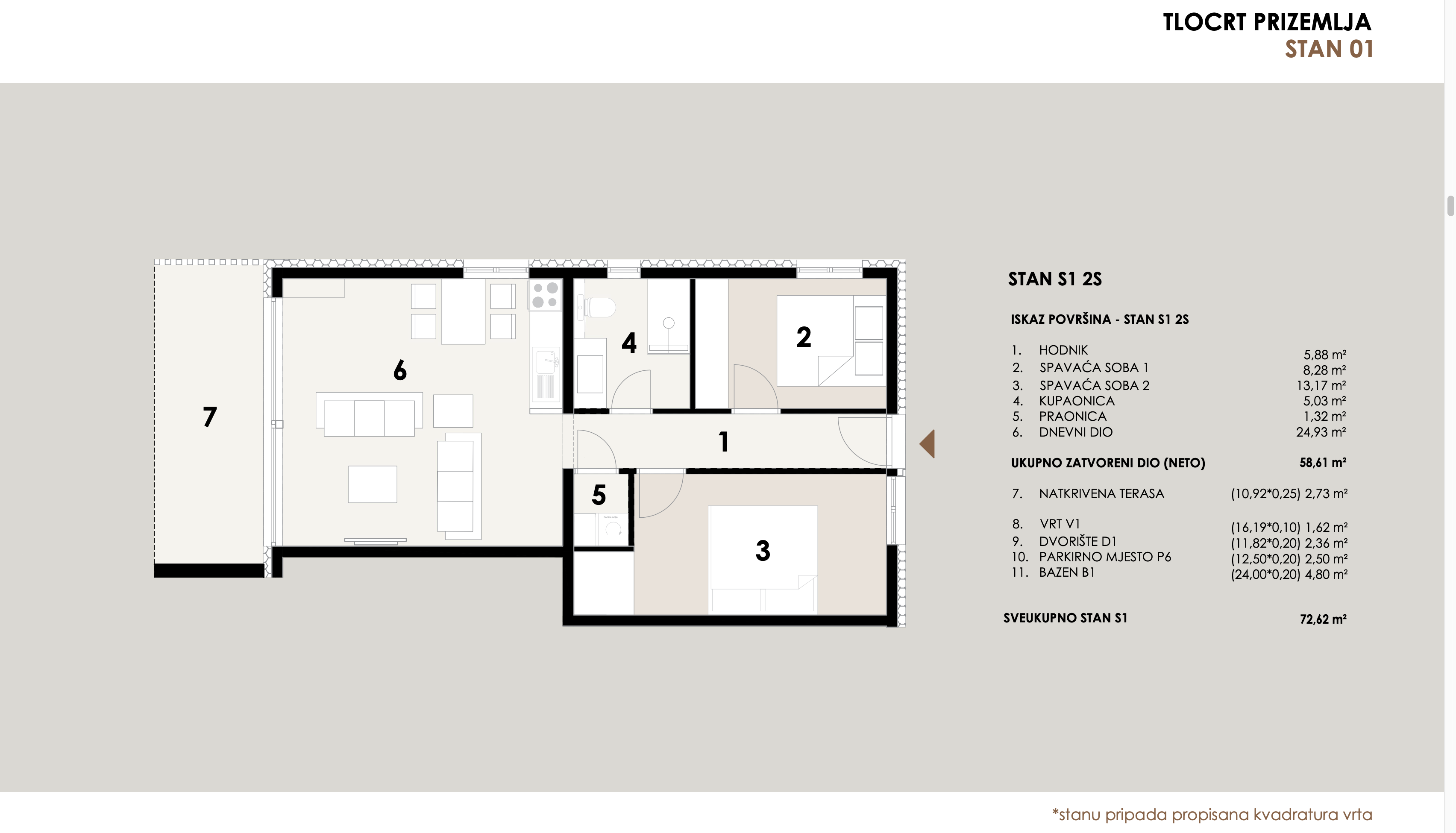 Apartmán Na prodej - ZADARSKA BIBINJE