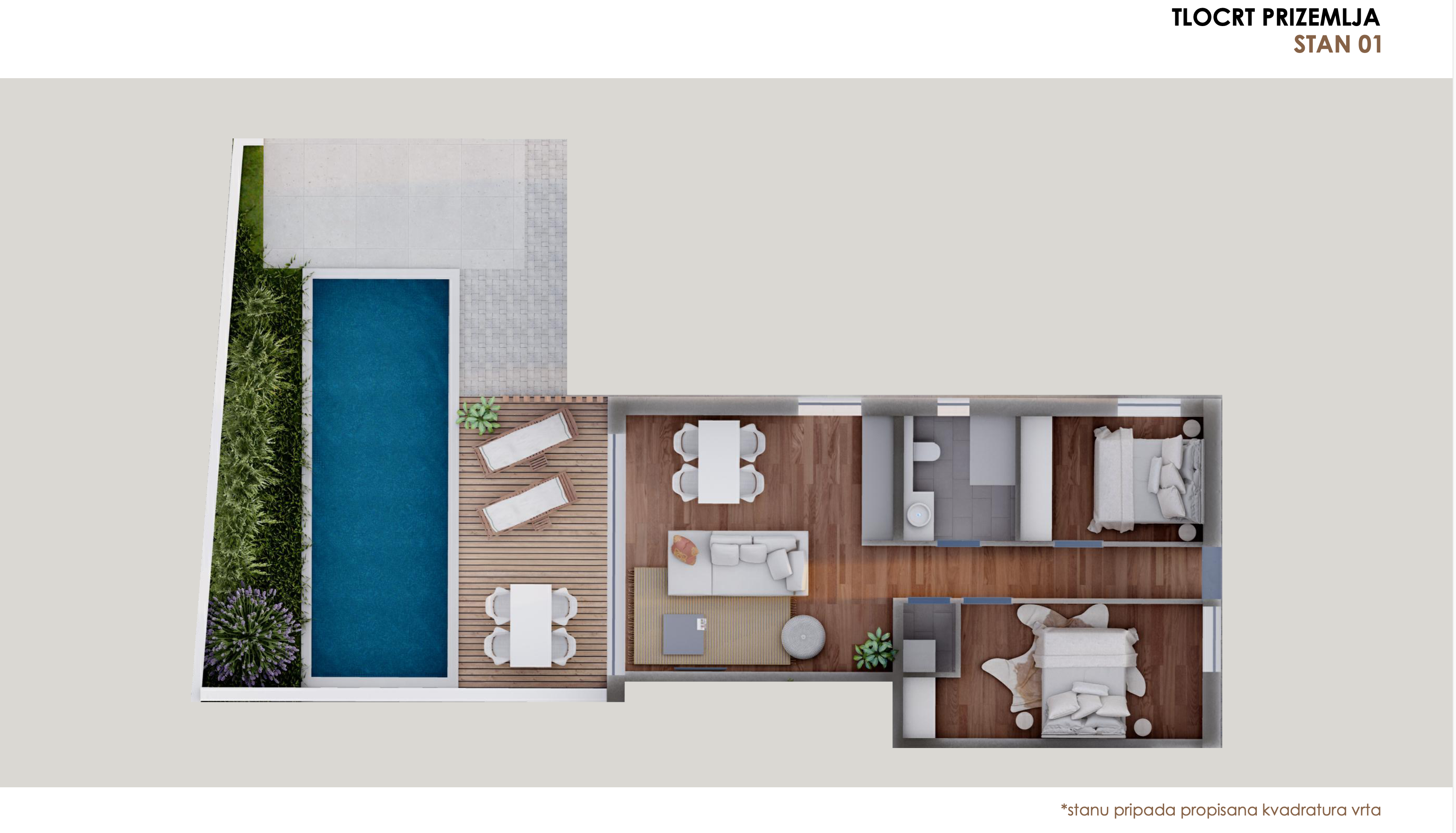 Apartmán Na prodej - ZADARSKA BIBINJE