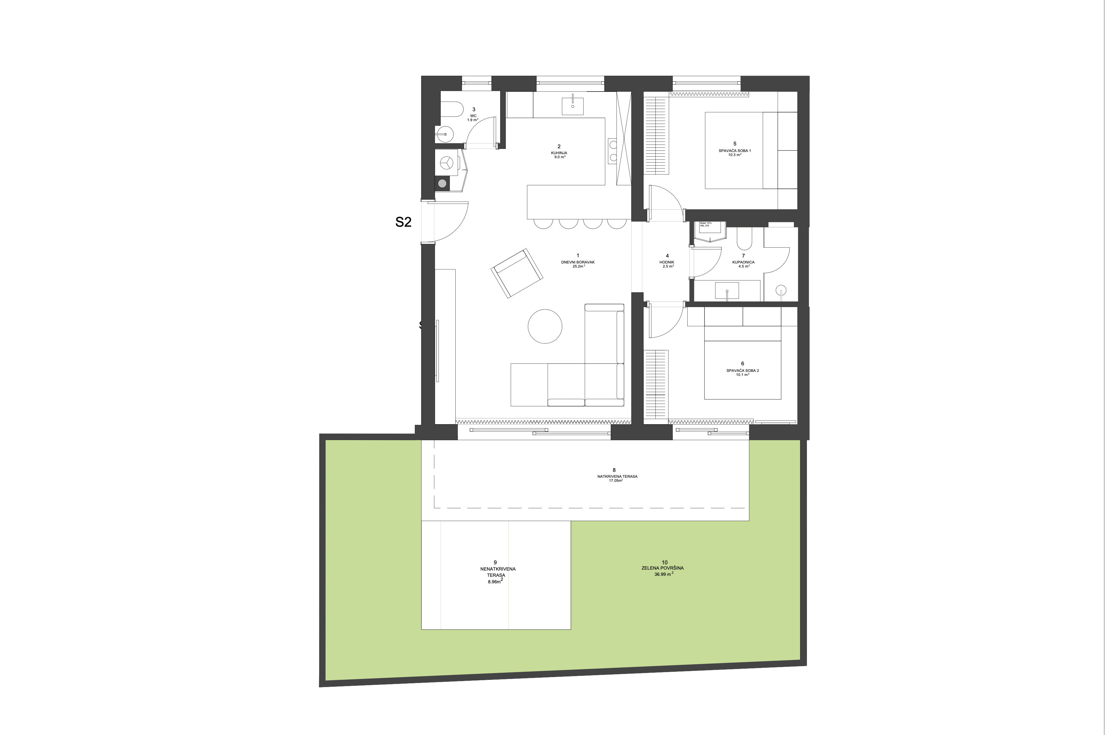 Apartment Zu verkaufen - ZADARSKA NIN