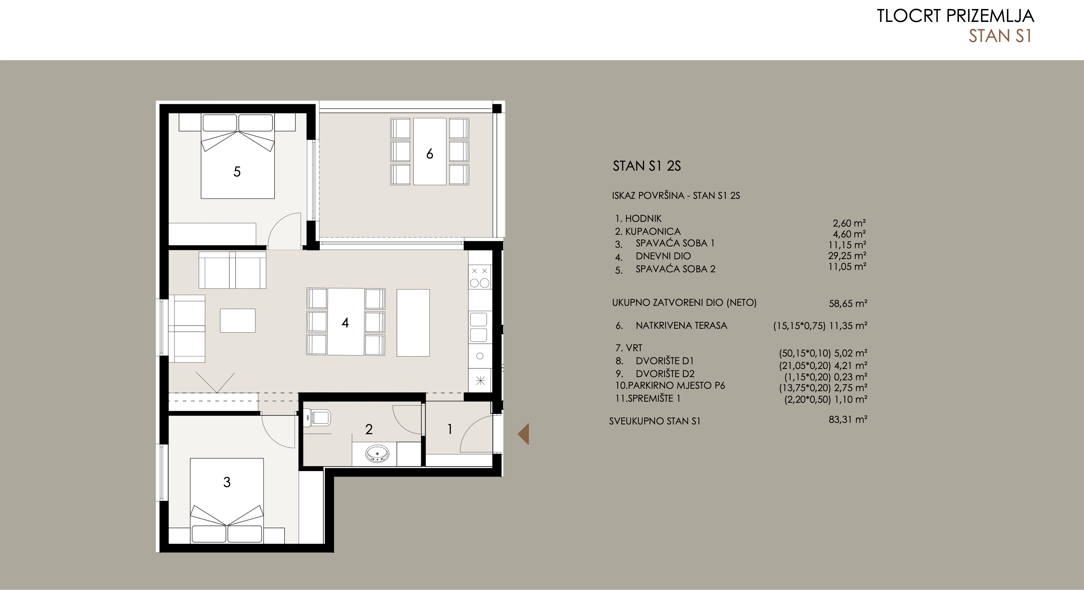 Apartment Zu verkaufen - ZADARSKA PRIVLAKA