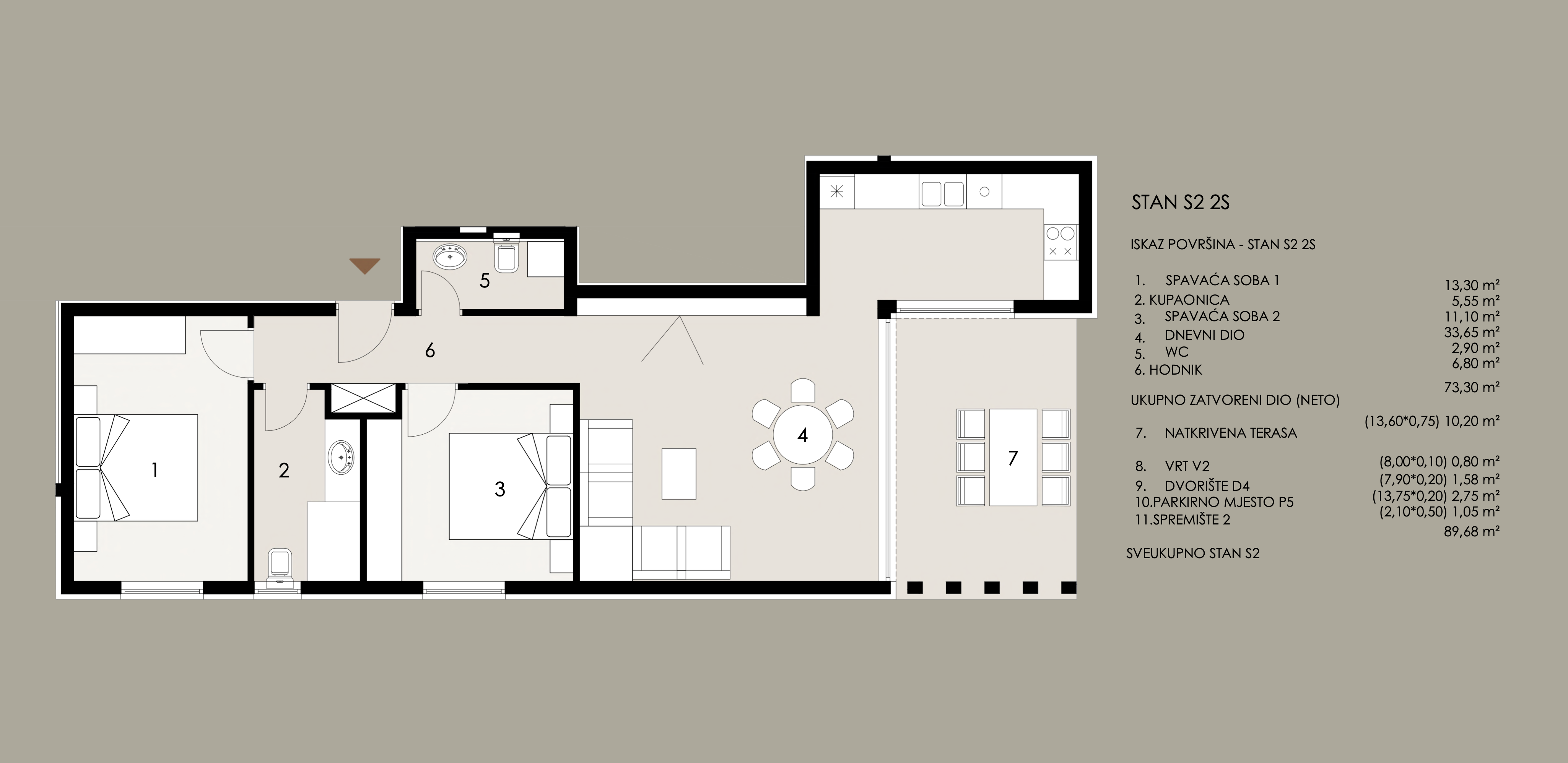 Apartmán Na predaj - Zadarska Privlaka - foto 2/7