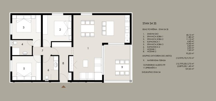 Apartmán Na prodej - Zadarska Privlaka - foto 5/8