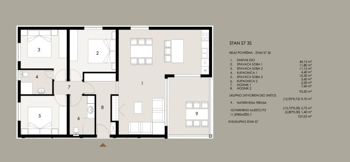 Apartmán Na prodej - Zadarska Privlaka - foto 4/6