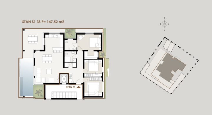 Appartement À vendre - Zadarska Vir - foto 4/6