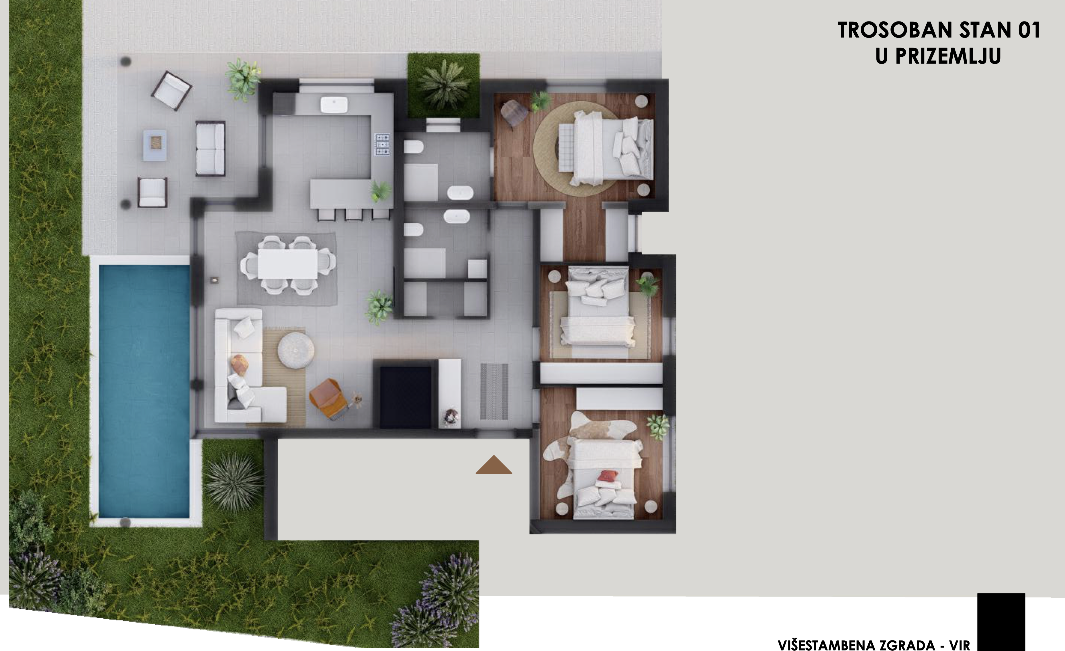 Appartement À vendre - Zadarska Vir - foto 2/6