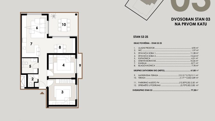 Apartment Zu verkaufen - Zadarska Vir - foto 2/3