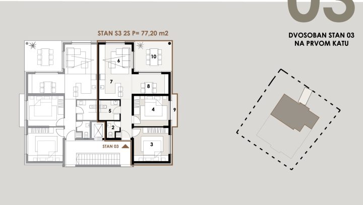 Apartma Naprodaj - Zadarska Vir - foto 4/4