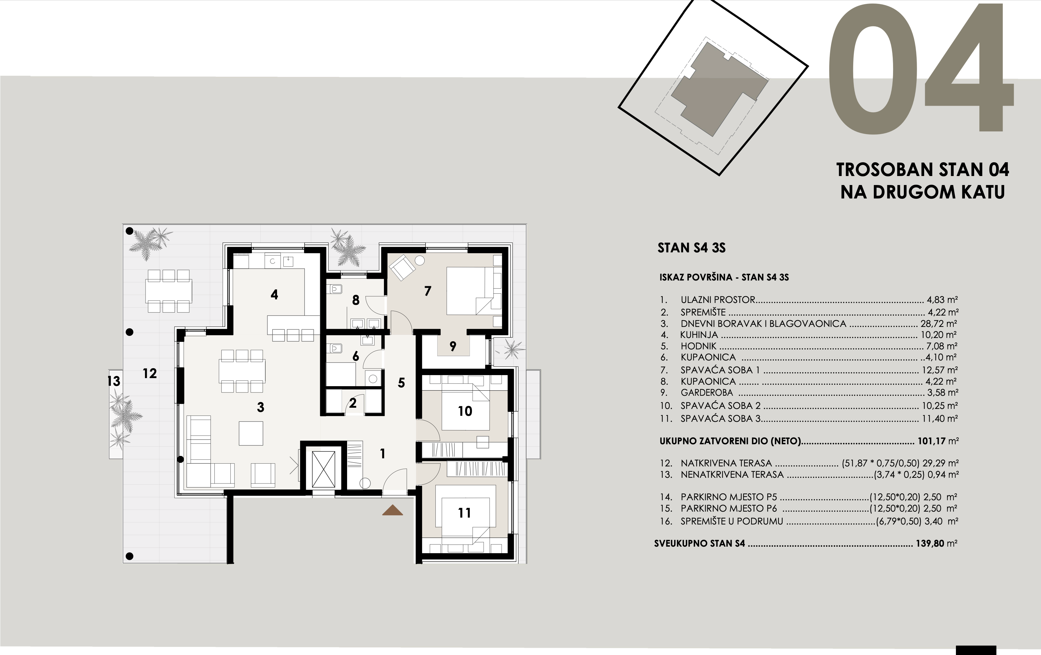 Appartement À vendre - Zadarska Vir - foto 3/4