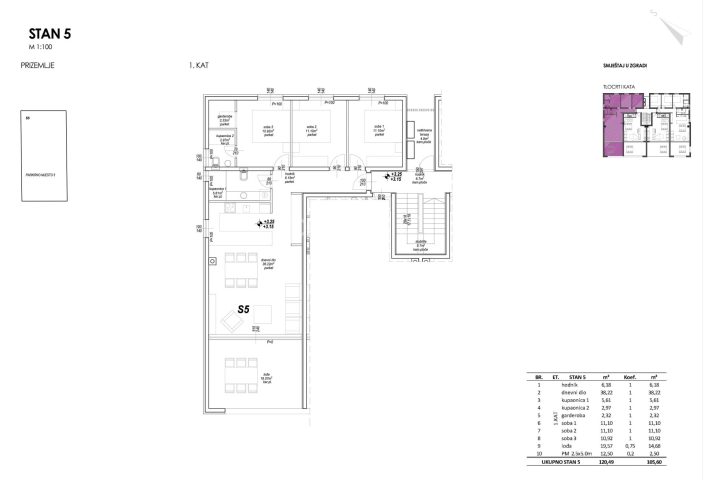Apartma Naprodaj - Zadarska Privlaka - foto 5/12