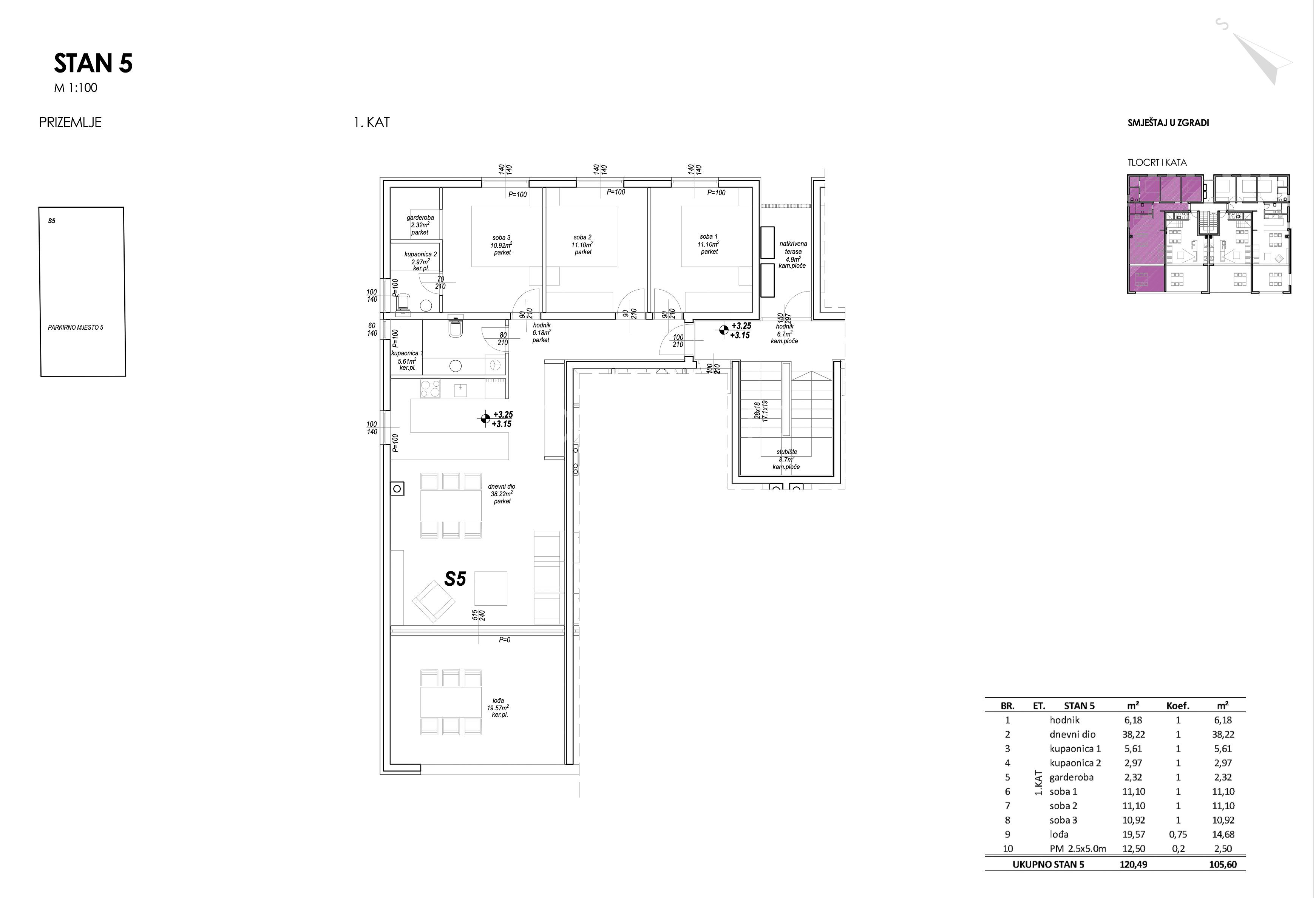 Flat For sale - ZADARSKA PRIVLAKA