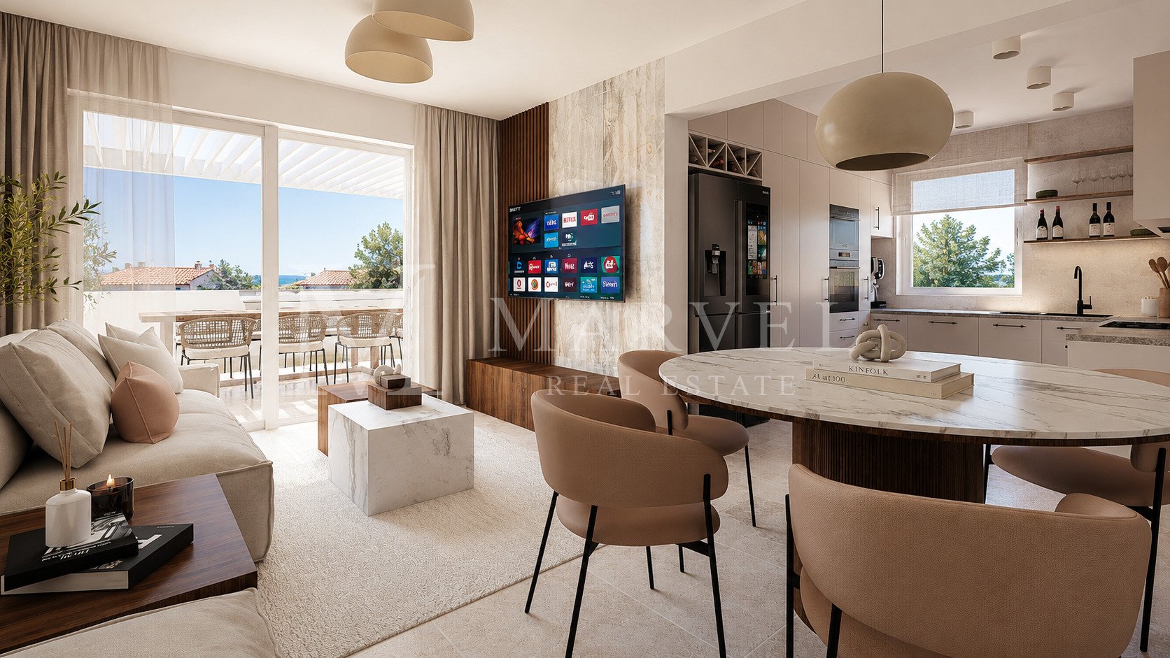 Flat For sale - PRIMORSKO-GORANSKA OMIŠALJ