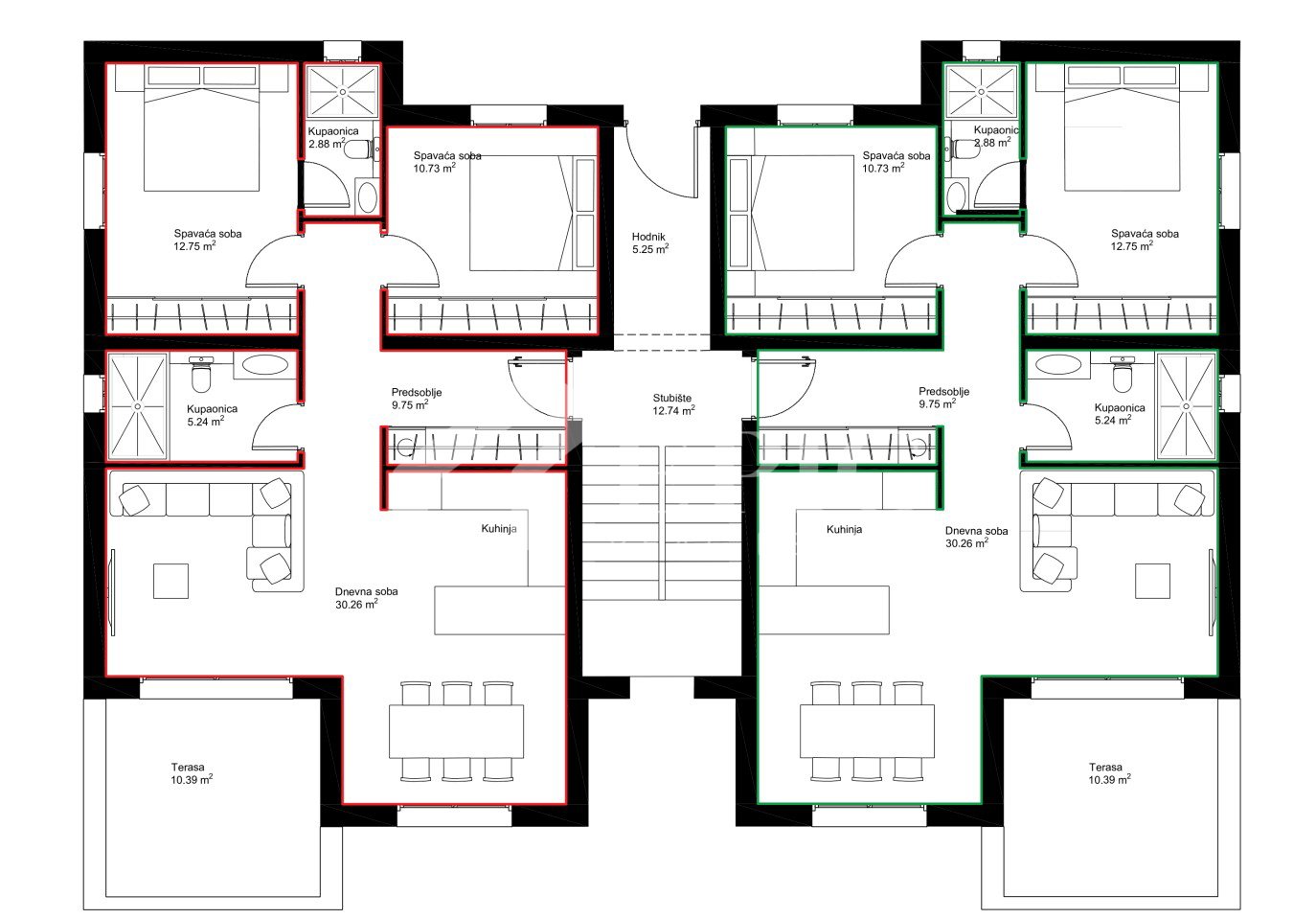 Flat For sale - Zadarska Turanj