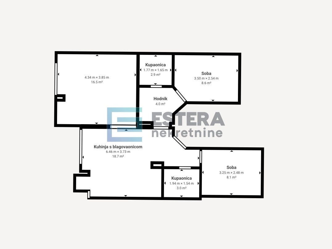 Apartma Naprodaj - Zadarska Zaton