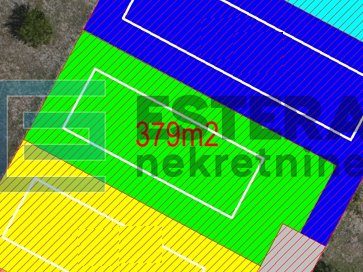 Pozemek na prodej 379 m² – Pakoštane