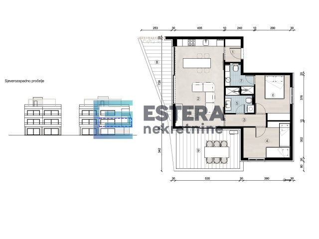 Apartment Zu verkaufen - Zadarska Povljana - foto 3/7