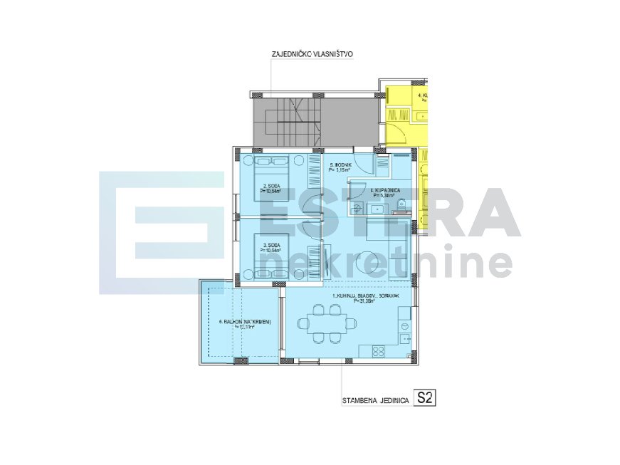 Appartement À vendre -  Petrčane