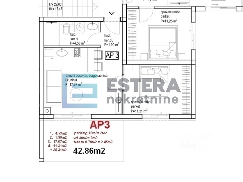 Apartma Naprodaj - Zadarska Drage