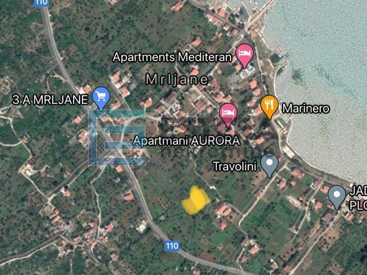 Parcela Naprodaj - Zadarska Mrljane