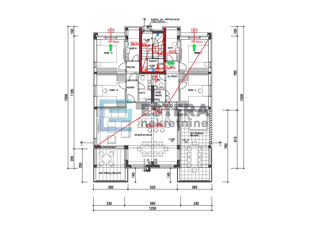 Apartma Na predaj -  Mandre