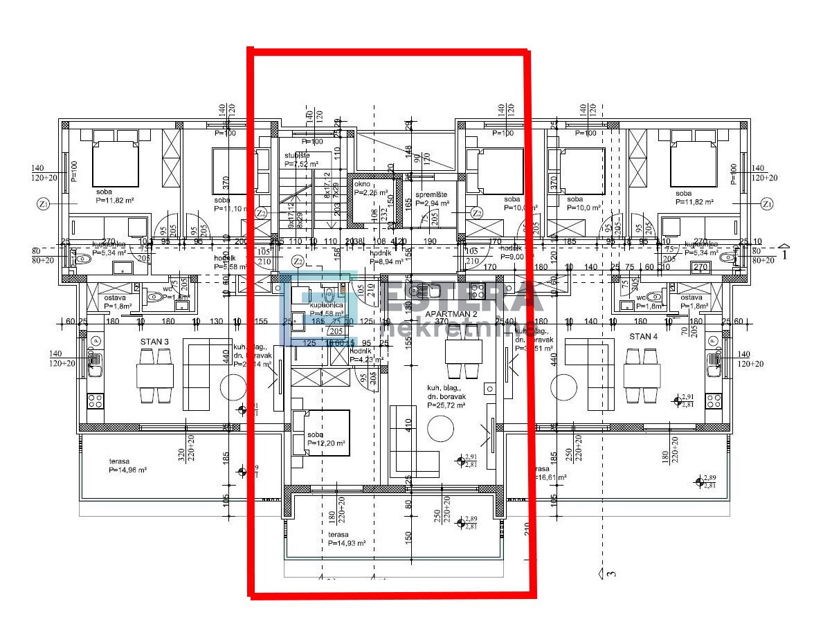 Apartma Naprodaj - Zadarska Turanj