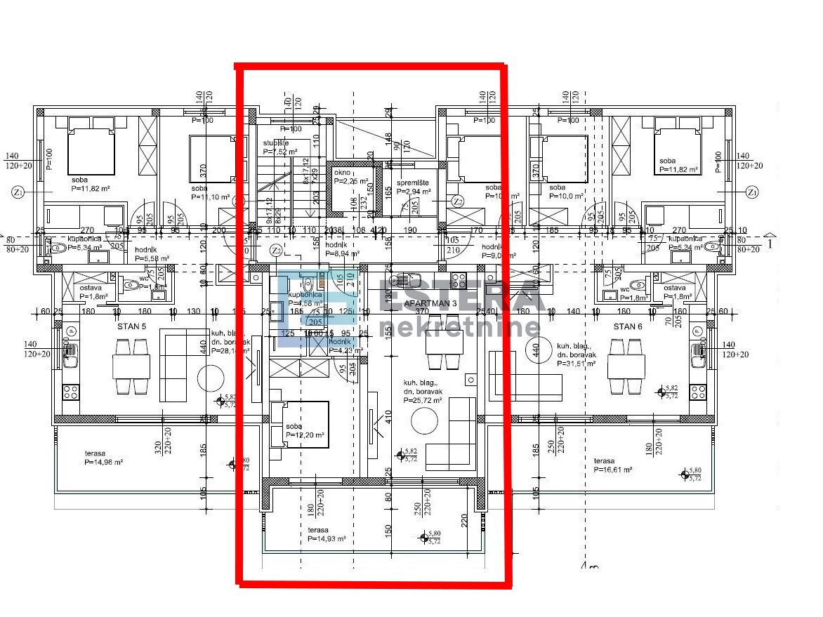 Apartma Naprodaj - Zadarska Turanj