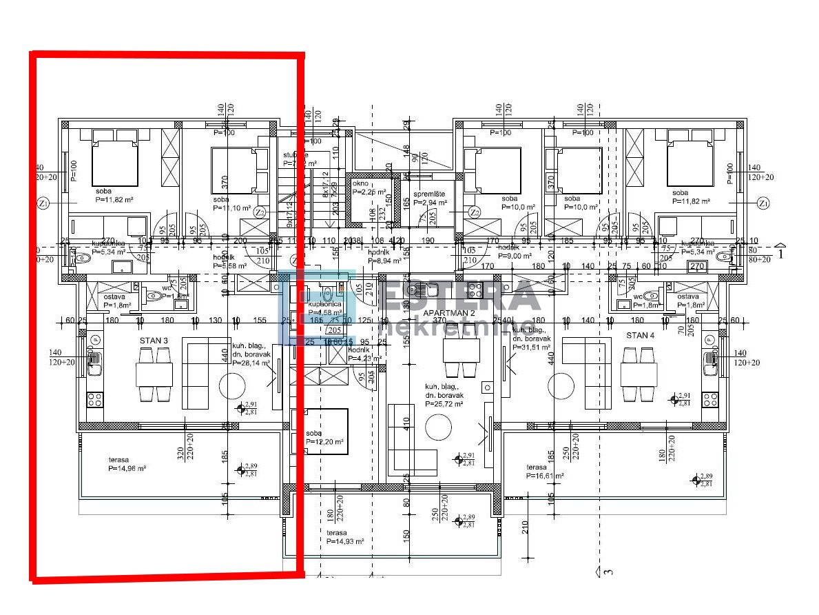 Apartma Naprodaj - Zadarska Turanj