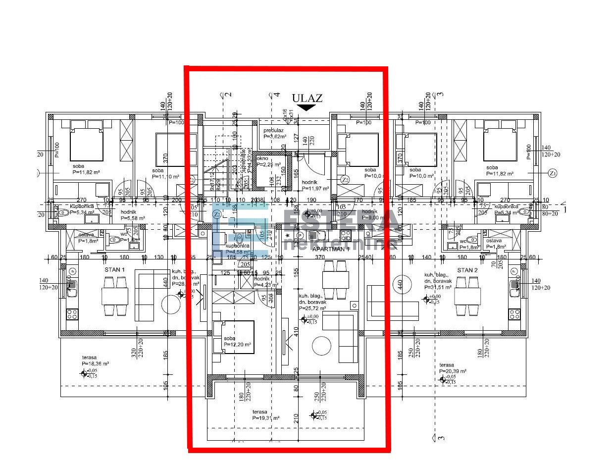 Apartma Naprodaj - Zadarska Turanj