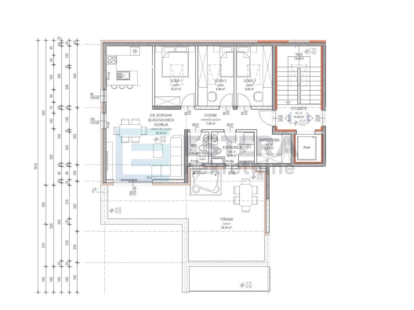 Apartmán Na predaj -  Centar