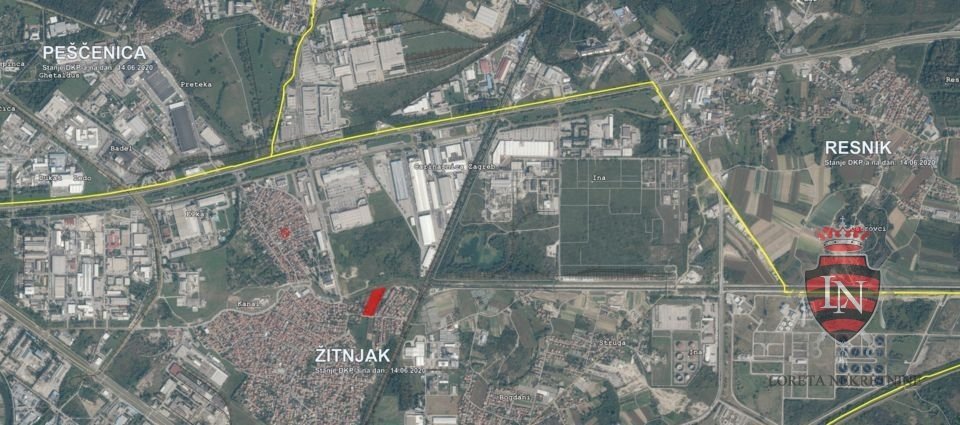 Terrain À vendre - Grad Zagreb Peščenica - Žitnjak