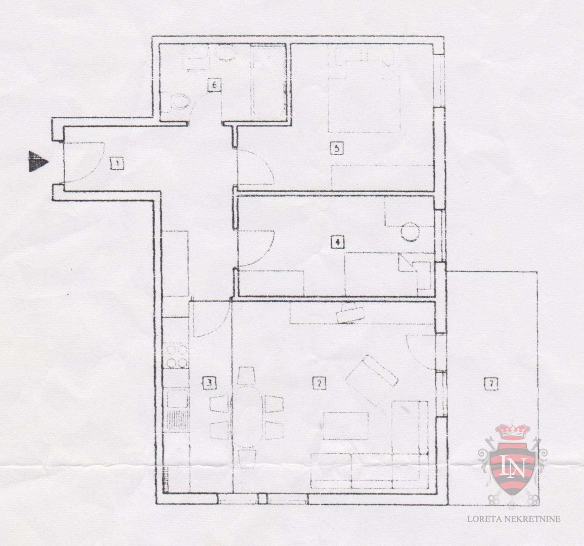 Appartement À louer - Grad Zagreb Stenjevec