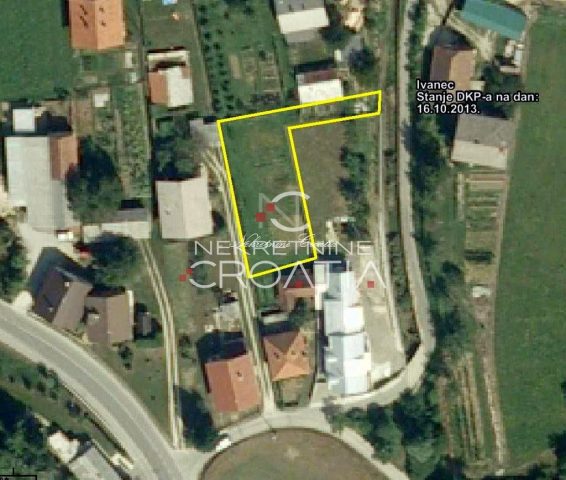 Działka na sprzedaż 587 m² – Ivanec