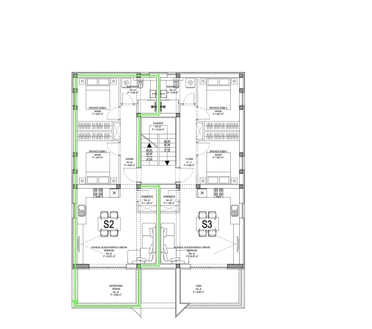 Apartmán Na prodej - Zadarska Bokanjac