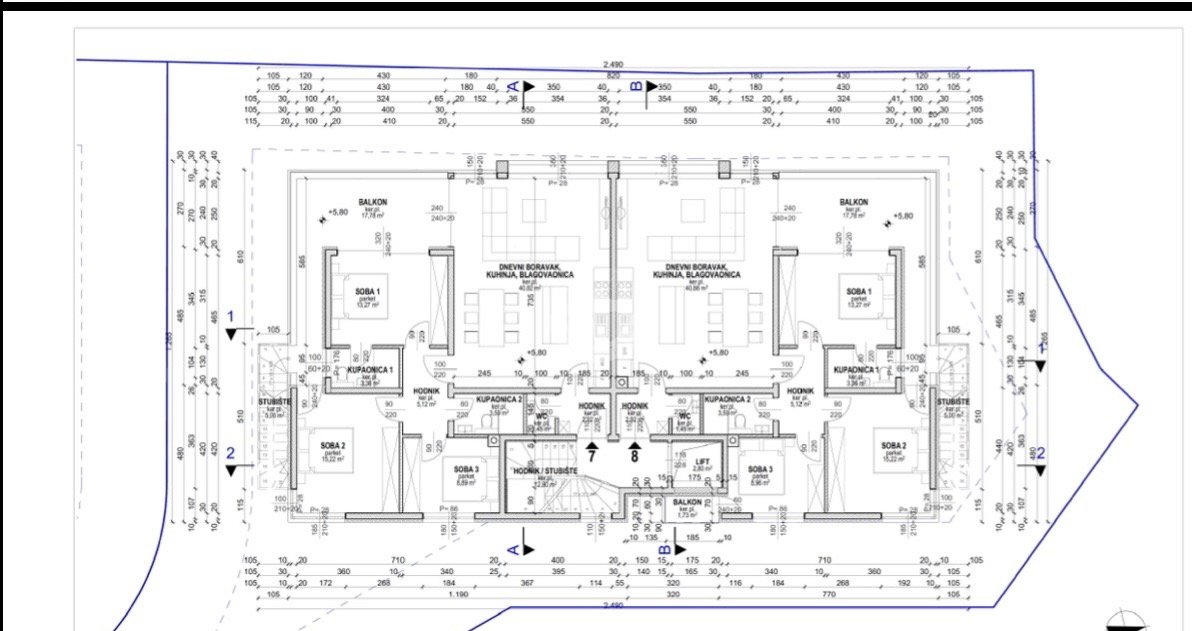 Appartement À vendre - Zadarska Povljana