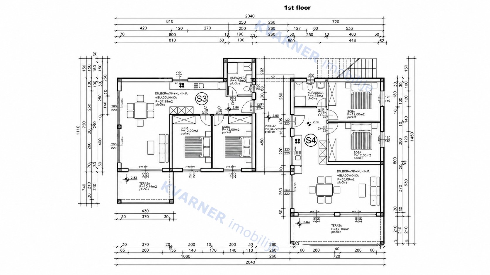 Appartement À vendre - Primorsko-goranska Omišalj