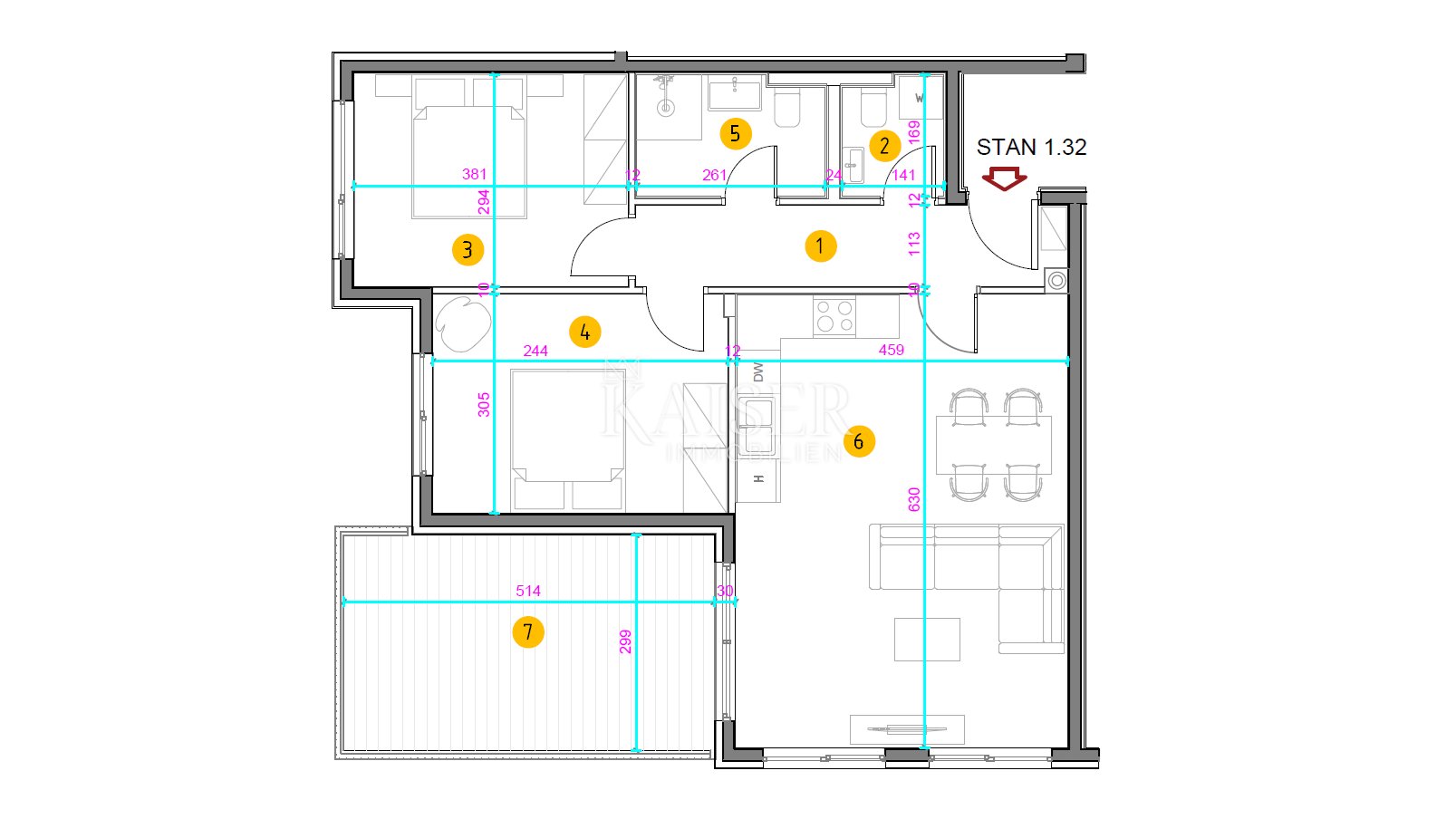 Apartment Zu verkaufen - Istarska Umag