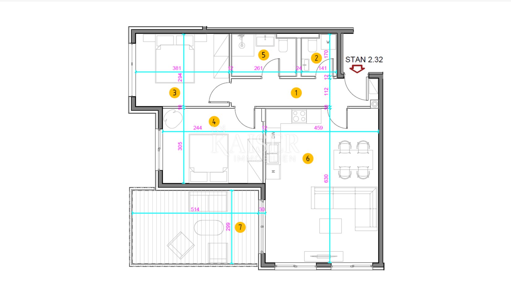 Apartment Zu verkaufen - Istarska Umag