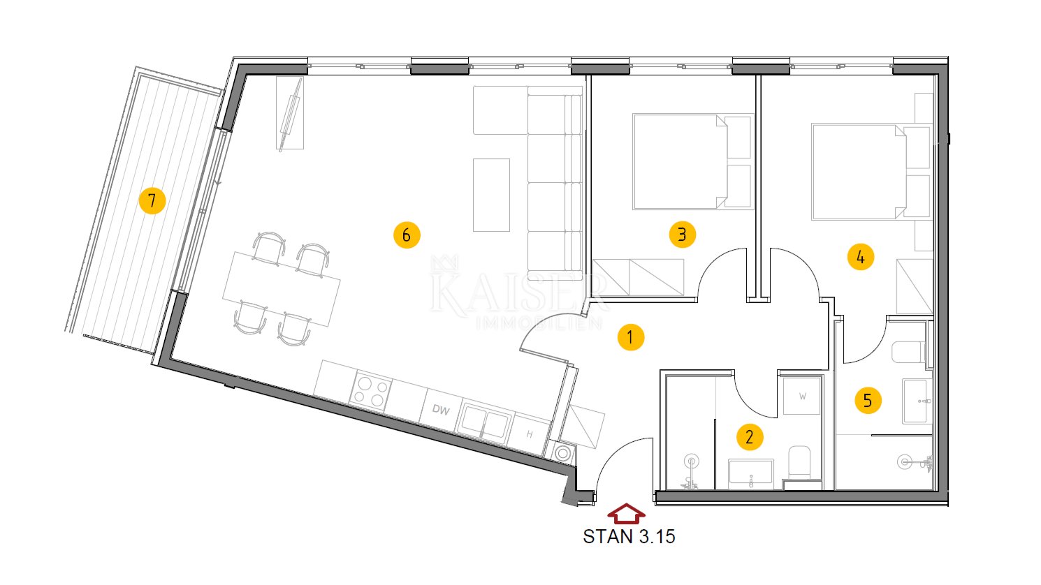 Apartment Zu verkaufen - Istarska Umag