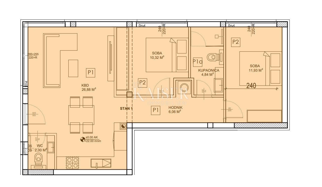Apartment Zu verkaufen - Zadarska Sveti Filip I Jakov